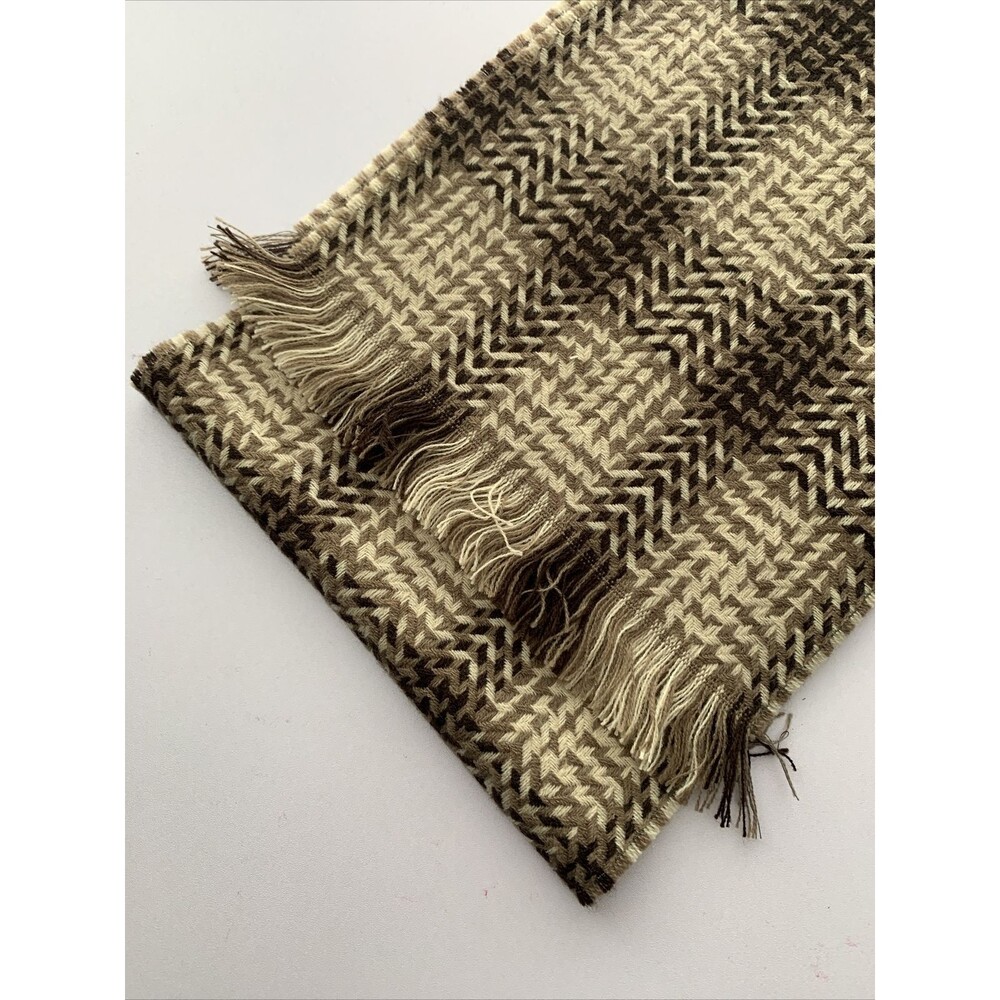 Women’s Beige Fringe Scarf